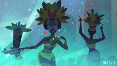 Three Women Dancing Netflix GIF