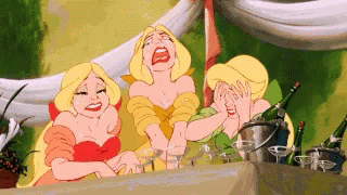 Three Women Laughing And Crying GIF