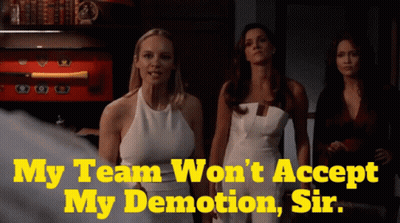 Three Women My Team Won't Accept My Demotion Sir GIF