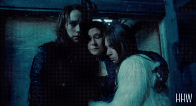 Three Women Saying Come On Girls Let's Go Home GIF