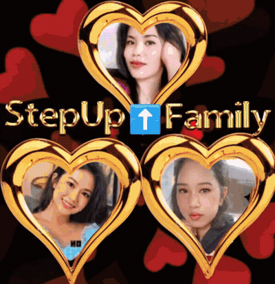 Three Women Saying Step Up Family GIF