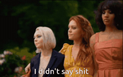 Three Women Talking Shit GIF