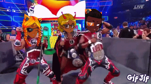 Three Wrestlers Gif Jif GIF