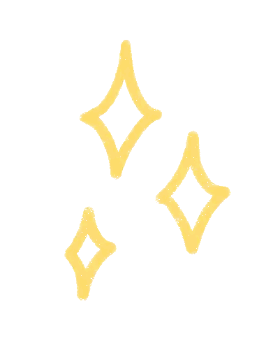 Three Yellow Diamonds Sticker