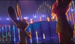 Thrilled Judy Hopps Jumps GIF