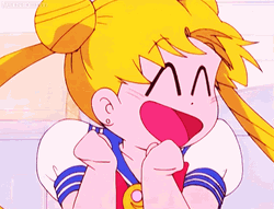 Thrilled Sailor Moon