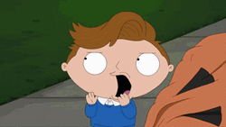 Thrilled Stewie Griffin Long Hair Applause GIF