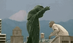Throat Punch Mister Dinosaur GIF