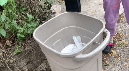 Throw Computer Into Trash Bin GIF