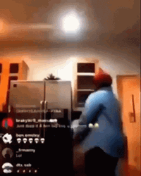 Throw In The Towel Jump Scare GIF