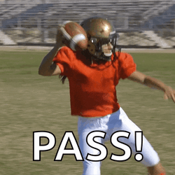 Throw The Football Michelle Khare GIF