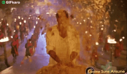 Throwing Confetti Gifkaro GIF
