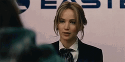 Throwing Papers Jennifer Lawrence GIF