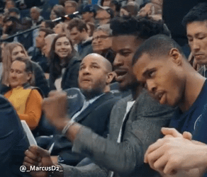 Throwing Papers Jimmy Butler GIF