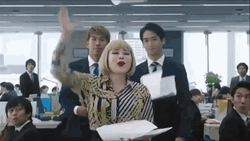 Throwing Papers Over It Comedy GIF