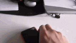 Throwing Phone In The Backyard GIF