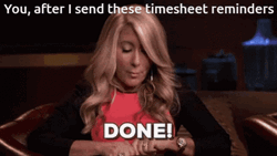 Throwing Timesheet Motion Done Frantic Lady GIF