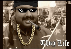 Thug Man Smoke GIF