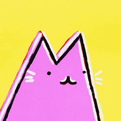 Thug Pink Cat GIF