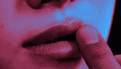 Thumb Touching Lips GIF