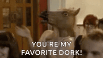 Thumbs Up Horse Head GIF
