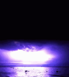 Thunder Lightning Purple Aesthetic GIF
