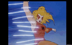 Thundercats Cheetara Spinning GIF