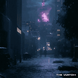 Thunderstorm In The Middle Of The City GIF
