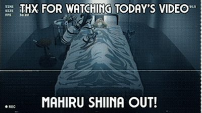 Thx For Watching Today's Video And Mahiru Shiina Out GIF