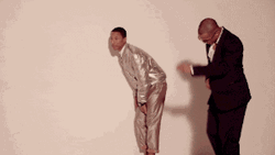Ti With Robin And Will Pharell Dancing GIF