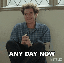 Tick Tock Any Day Now Andrew Garfield GIF