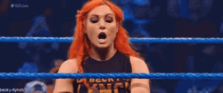 Tick Tock Becky Lynch Annoyed I'm Waiting GIF