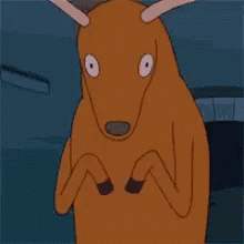 Tickle Deer Adventure Time GIF