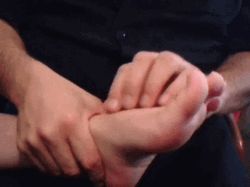 Tickle Foot Massage Girl GIF