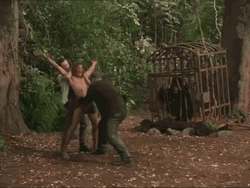 Tickle George Of The Jungle GIF