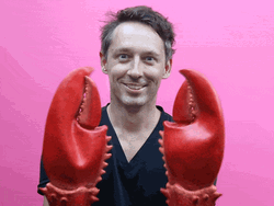 Tickle Lobster Claws Man GIF