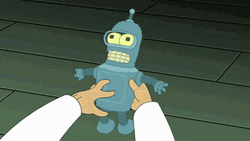 Tickle-me Bender Futurama