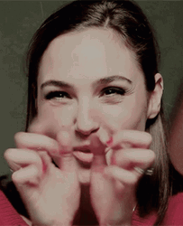 Tickle Smile Gal Gadot GIF