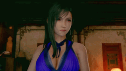 Tifa Clapping Her Hand GIF