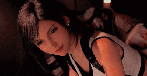 Tifa Shh Hand Gesture GIF