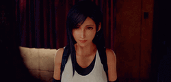 Tifa Spreading Her Arms GIF