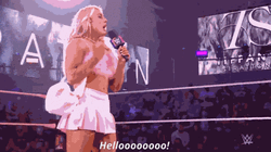 Tiffany Stratton Greeting The Crowd GIF