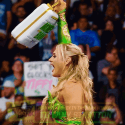 Tiffany Stratton Hugs Money Bank GIF