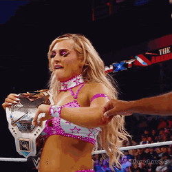 Tiffany Stratton Is The Champion GIF