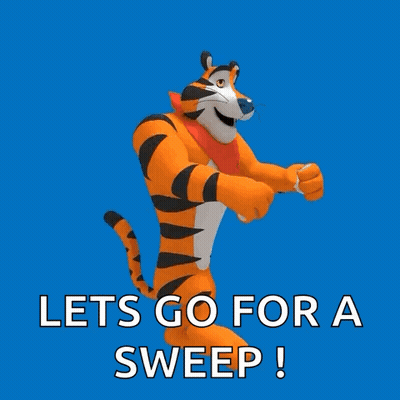 Tiger Costume Mascot Dancing In Crowd GIF