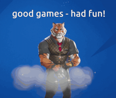 Tiger Good Games Had Fun GIF
