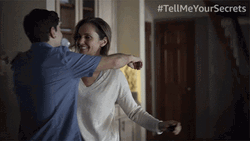 Tight Cross Hug GIF