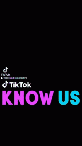 Tik Tok Know Us Cartoon GIF