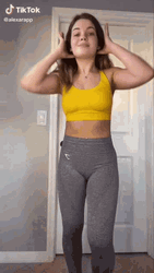 Hot Yoga Pants Twerking GIFs