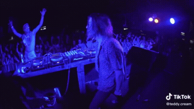 TikTok DJ Playing Music GIF